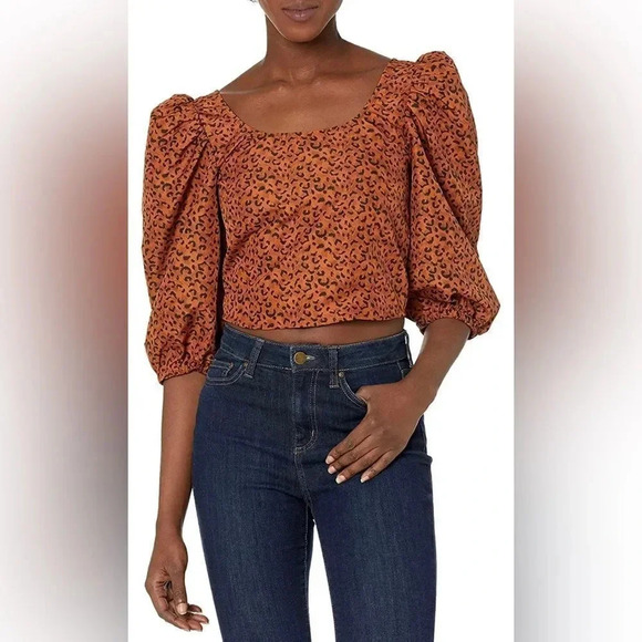 Levi’s KAILA PUFF SLEEVE BLOUSE - Picture 1 of 11